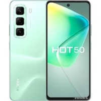 Смартфон Infinix Hot 50 X6882 6GB/256GB (зеленый шалфей)