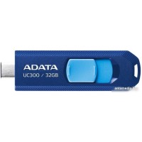 USB Flash ADATA UC300 32GB (синий/голубой)
