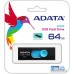 USB Flash A-Data UV320 64GB (черный/голубой)