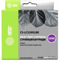 Картридж CACTUS CS-LC529XLBK (аналог Brother LC529XLBK)