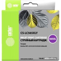 Картридж CACTUS CS-LC565XLY (аналог Brother LC565XLY)