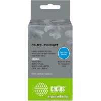 Картридж CACTUS CS-M21-750595WT (аналог Brady M21-750595WT)