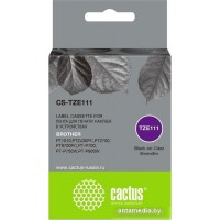 Картридж CACTUS CS-TZE111 (аналог Brother TZE111)