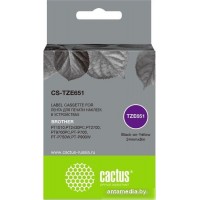 Картридж CACTUS CS-TZE651 (аналог Brother TZE651)