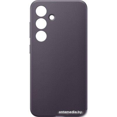 Чехол для телефона Samsung Vegan Leather Case S24+ (темно-фиолетовый)
