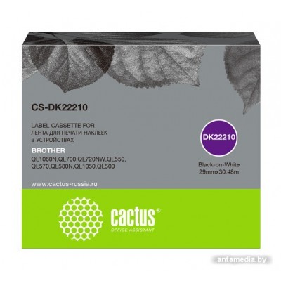 Картридж CACTUS CS-DK22210 (аналог Brother DK-22210)