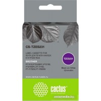 Картридж CACTUS CS-TZES231 (аналог Brother TZES231)