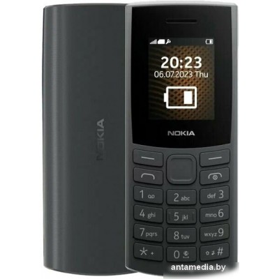 Кнопочный телефон Nokia 105 (2023) TA-1569 (черный)