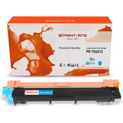 Картридж Print-Rite PR-TN241C (аналог Brother TN241C)