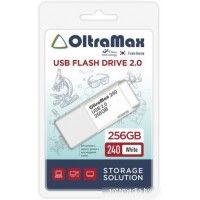 USB Flash OltraMax 240 256GB (белый)