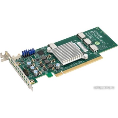 Сетевой адаптер Supermicro AOC-SLG3-4E4T