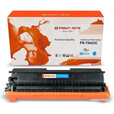 Картридж Print-Rite PR-TN423C (аналог Brother TN423C)