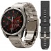 Умные часы Garmin Fenix 8 Sapphire, Titanium 47мм (светло-серый, титановый ремешок)