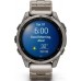 Умные часы Garmin Fenix 8 Sapphire, Titanium 47мм (светло-серый, титановый ремешок)
