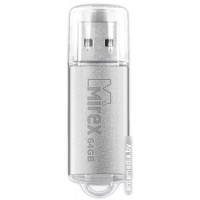 USB Flash Mirex Unit Silver 64GB [13600-FMUUSI64]