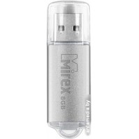 USB Flash Mirex Unit Silver 8GB [13600-FMUUSI08]