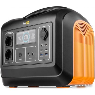 Портативная зарядная станция TopON TOP-X1800 (черный/оранжевый)