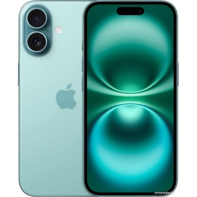 Смартфон Apple iPhone 16 256GB (бирюзовый) Смартфон Apple iPhone 16 256GB (бирюзовый)
