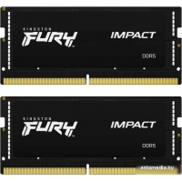 Оперативная память Kingston FURY Impact 2x32ГБ DDR5 5600МГц KF556S40IBK2-64