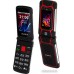 Кнопочный телефон Maxvi E10 (красный)