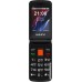 Кнопочный телефон Maxvi E10 (оранжевый)
