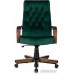 Офисное кресло Бюрократ T-9928WALNUT Fabric (зеленый Italia Green/дерево)