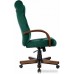 Офисное кресло Бюрократ T-9928WALNUT Fabric (зеленый Italia Green/дерево)