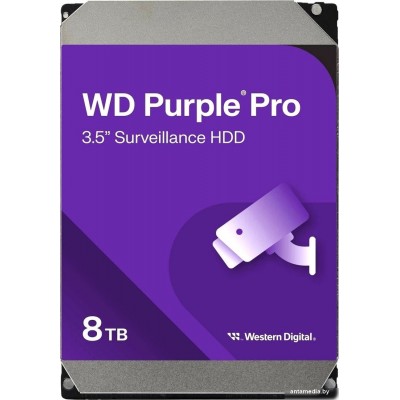 Жесткий диск WD Purple Pro 8TB WD8002PURP