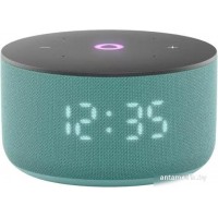 Умная колонка Яндекс Станция Мини 3 с часами (бирюзовый)