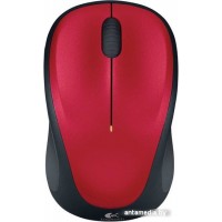 Мышь Logitech M235 Wireless Mouse (красный) [910-002496]