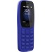 Телефон Nokia 105 (2022) Dual SIM TA-1416 (синий, без З/У)