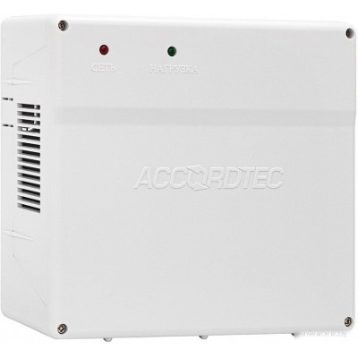 Источник бесперебойного питания AccordTec ББП-20 исп.1 (пластик белый)