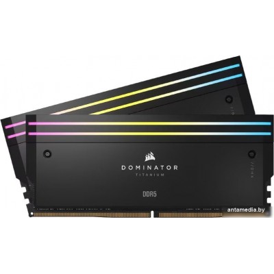 Оперативная память Corsair Dominator Titanium RGB 2x48ГБ DDR5 6600 МГц CMP96GX5M2B6600C32