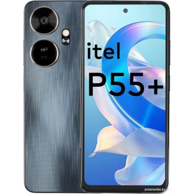Смартфон Itel P55+ 8GB/256GB (черный)