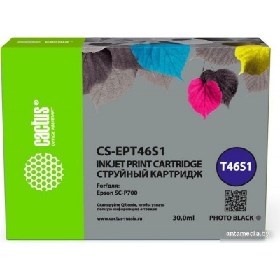 Картридж CACTUS CS-EPT46S1 (аналог Epson EPT46S1)