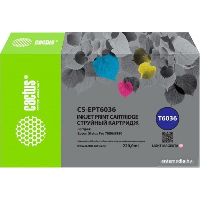 Картридж CACTUS CS-EPT6036 (аналог Epson EPT6036)