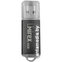 USB Flash Mirex UNIT BLACK 4GB (13600-FMUUND04)