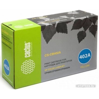 Картридж CACTUS CS-CB402AR (аналог HP 642A CB402A)