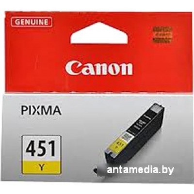 Картридж Canon CLI-451Y