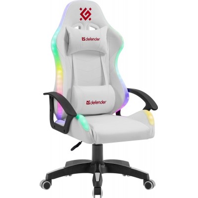 Игровое (геймерское) кресло Defender Factor X (белый)