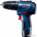 Дрель-шуруповерт Bosch GSB 12V-30 Professional 06019G9100 (с 2-мя АКБ, кейс)
