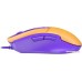 Игровая мышь A4Tech Bloody L65 Max (желтый/фиолетовый)