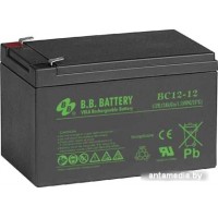 Аккумулятор для ИБП B.B. Battery BC12-12 (12В/12 А·ч)