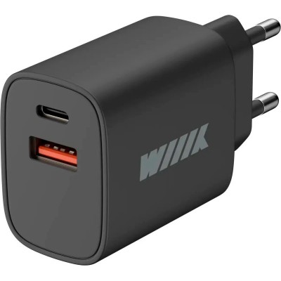 Сетевое зарядное WIIIX UNN-1-2-04-B (черный)