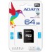 Карта памяти ADATA Premier AUSDX64GUICL10A1-RA1 microSDXC 64GB (с адаптером)