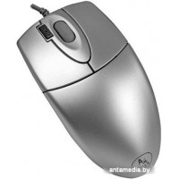Мышь A4Tech OP-620D (серебристый)