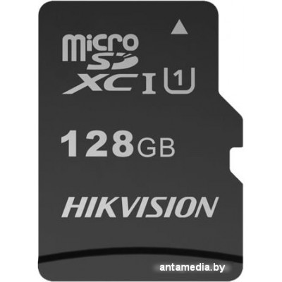 Карта памяти Hikvision microSDXC HS-TF-C1(STD)/128G/Adapter 128GB (с адаптером)