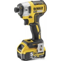 Ударный шуруповерт DeWalt DCF887P2 (с 2-мя АКБ 5 Ah)