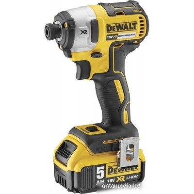 Ударный шуруповерт DeWalt DCF887P2 (с 2-мя АКБ 5 Ah)