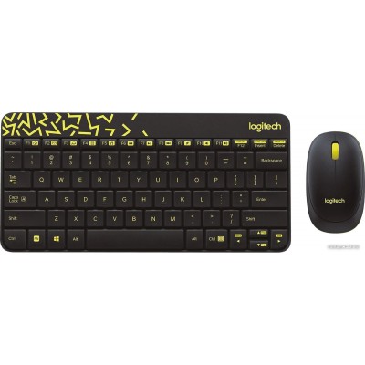 Офисный набор Logitech MK240 Nano 920-008198 (черный)
